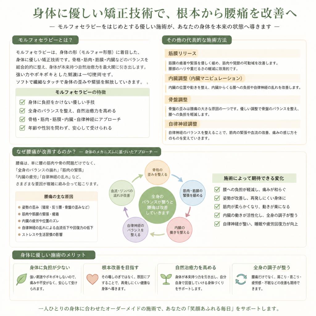 私たちの施術方法