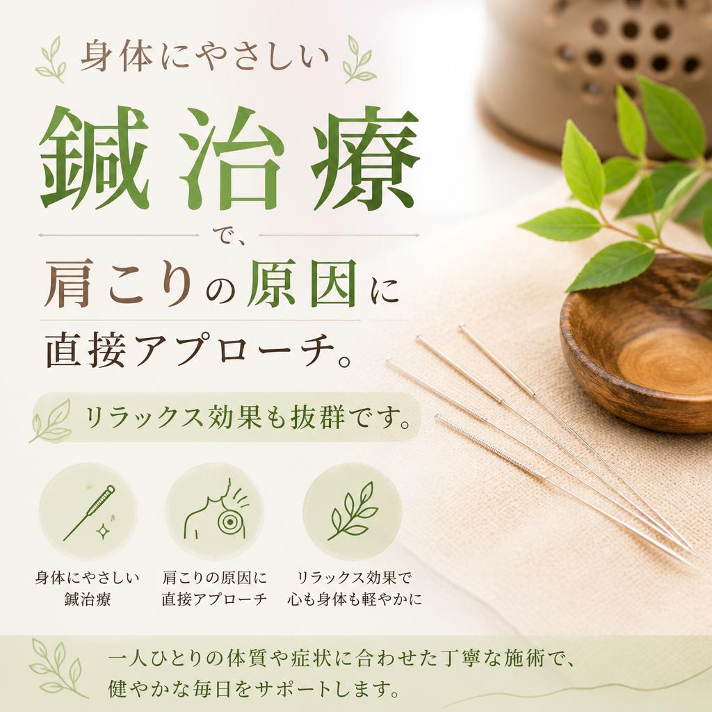 鍼灸治療の魅力とは？