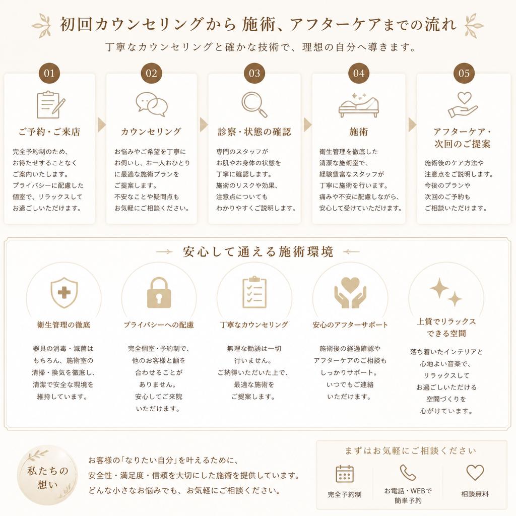 施術の流れ